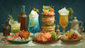 do food and drink illustration