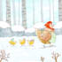make watercolor illustrations for children books
