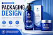 design professional product packaging and 3d box mockups