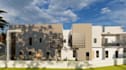 remodel row houses, luxury homes render, duplex design, property development cgi
