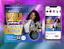 do exceptional church flyer, conference flyers in 6 hours