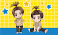draw custom chibi in pop color style