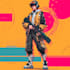 design anime character , cyberpunk character