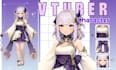 3d character model vrchat, 3d vtuber, 3d rigging in vroid and blender