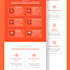 design a responsive HTML CSS landing page