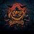 design custom made halloween, horror logo
