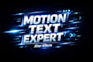 professionally animate your text using after effects