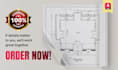 design 2d small house floor plan with accurate scaling