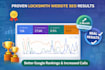 do SEO for locksmith websites to rank higher on google
