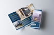 design trifold brochure, company profile, pdf lead magnet, presentation