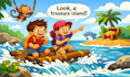 draw custom children story book illustration