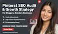audit your account and create pinterest SEO growth strategy