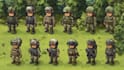 draw 2d game art military character design