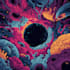 create chaotic abstract art, psychedelic in my style
