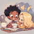 create cartoon character design