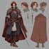 character and oc design, concept, dnd art