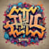 design graffiti murals wall arts and car warp