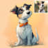 draw pet portrait into cartoon disney