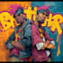 design a badass character illustration graffiti style
