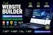 website builder, website developer, frontend developer