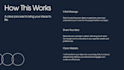 create a website template and portfolio