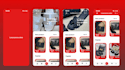 design mobile app UI UX in figma for ios and android