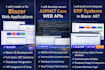 develop blazor web apps, asp dotnet core apis, erp systems