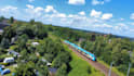 drone flying all over poland