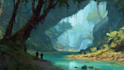 create environment concept art and illustration