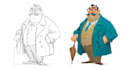 draw a cartoon illustration