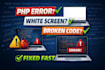 fix bugs errors issues in laravel wordpress and PHP
