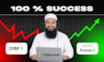 build gohighlevel website, sales funnel and lead generation