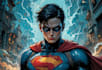 do superhero character graphic novel cover