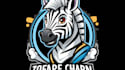 do unique animal zebra mascot logo