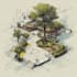 illustrate cityscape, architecture, landscape for you