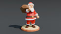 make low poly 3d character model