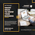 create social media posts and business logs using canva
