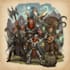 desing your dnd group party illustration
