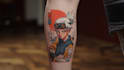 make comic cartoon anime tattoo design