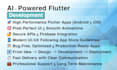 build ai powered hybrid apps, flutter developer, ai mobile app development