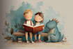 do children book illustration character design children