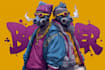 design a badass character illustration graffiti style