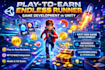 develop play to earn runner game, endless runner game development, unity game