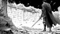 manga page custom dark berserk style art in high quality