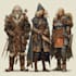 make a fantasy dnd party charecter art