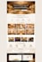 create a modern web site elegant wedding venue