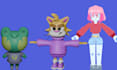 create,edit or fix a 3d model for vtuber and vrchat