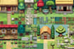 do pixel art tlleset character tile map sprite sheet asset game art