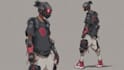 illustrate you as a cyberpunk style character