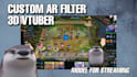 create a custom ar vtuber with full face tracking